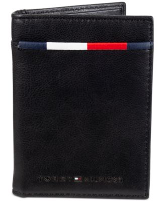 Tommy Hilfiger - Men's RFID Bifold Wallet with Magnetic Money Clip