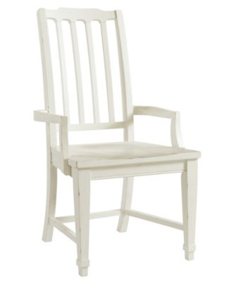 Furniture - Grand Haven Slat Back Wood Arm Chair