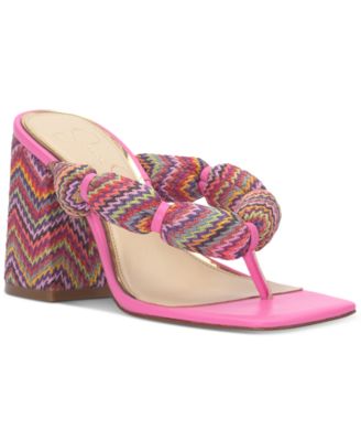 Jessica Simpson - Women's Olimpio Square-Toe Slip-On Thong Sandals