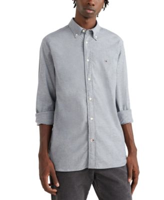 Tommy Hilfiger - Men's 1985 Flex Oxford Regular-Fit Shirt