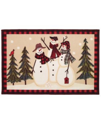 Avanti - Snowman Gathering Bath Rug