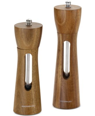 Rachael Ray - Tools and Gadgets Acacia Salt & Pepper Grinder Set