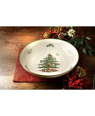 Spode - Christmas Tree 12" Pasta Serving Bowl