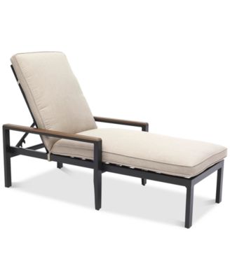 Agio - Stockholm Outdoor Chaise Lounge with Outdoor Cushion