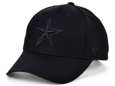 '47 Brand - Men's Dallas Cowboys Black & Black MVP Cap