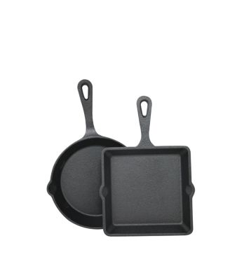 Sedona - Cast Iron 2-Pc. Mini Skillet & Griddle Set