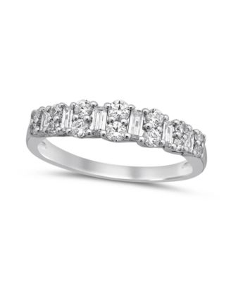 Macy's - 5/8 Carat Diamond Band in 14K White Gold