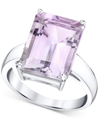 Macy's - Pink Amethyst Statement Ring (6-7/8 ct. t.w.) in Sterling Silver