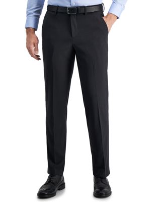 Perry Ellis Portfolio - Men's Portfolio Modern-Fit Performance Mini Check Pants