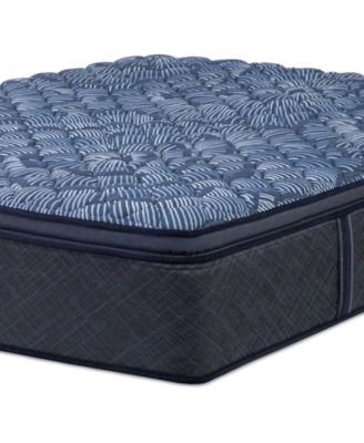 Serta - Perfect Sleeper Cobalt Calm 14" Firm Pillow Top Mattress Set-Full