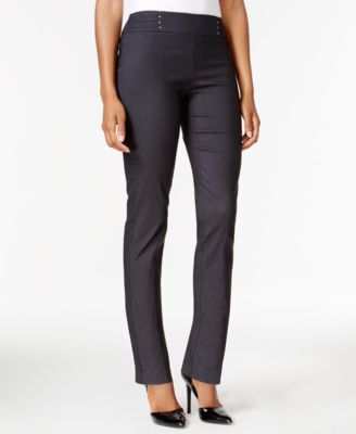 JM Collection - Studded Pull-On Pant