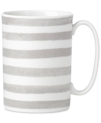 kate spade new york - Charlotte Street North Grey Collection Mug