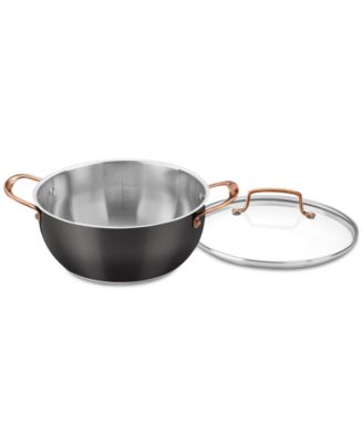Cuisinart - Black & Gold 5.5-Qt. Multi-Purpose Pan with Cover
