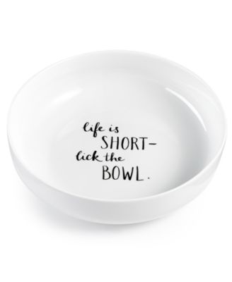 The Cellar - Life Is Short, Lick the Bowl Dinner Bowl