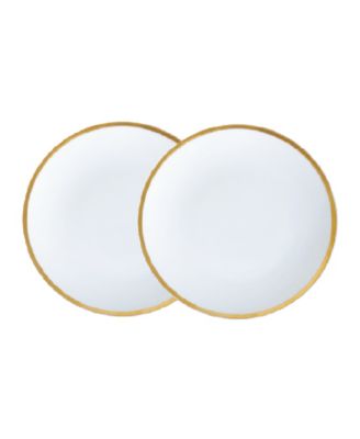 Twig New York - Golden Edge Set of Two 8" Salad Plates