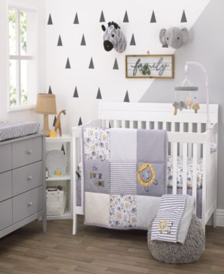 NoJo - Little Love by Nojo Roarsome Lion 3-Piece Crib Bedding Set