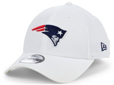 New Era - New England Patriots White Team Classic 39THIRTY Cap