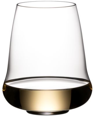 Riedel - SL Stemless Wings Aromatic White Wine/Champagne Glass, Set of 4