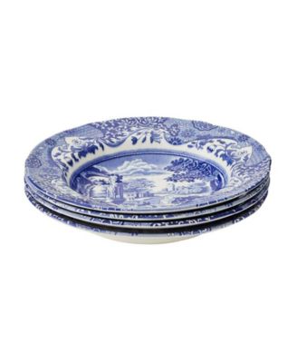 Spode - "Blue Italian" Rim Soup Bowl