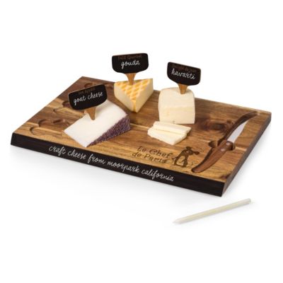 Picnic Time - Disney Pixar's Ratatouille  Delio Acacia Cheese Cutting Board & Tools Set