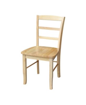 International Concepts - Madrid Ladder-back Chair, Set of 2
