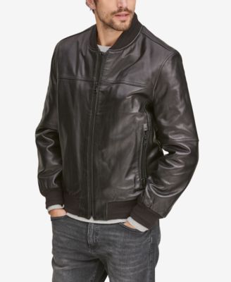 Marc New York - Men's Summit Leather Bomber Jacket
