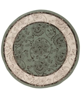 Surya - Alfresco ALF-9594 Sage 5'3" Round Area Rug