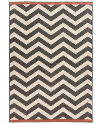 Surya - Alfresco ALF-9646 Black 7'6" x 10'9" Area Rug