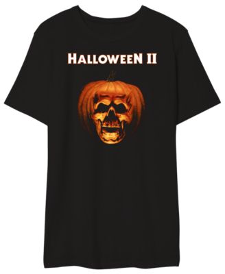 AIRWAVES - Halloween II Men's Pumpkin Skull Graphic Tshirt