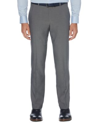 Perry Ellis Portfolio - Men's Modern-Fit Performance Stretch Subtle Pattern Dress Pants
