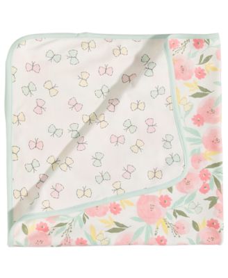 First Impressions - Baby Avery Floral-Print Blanket