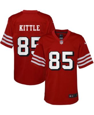Nike - Youth San Francisco 49ers Alternate Game Jersey - George Kittle