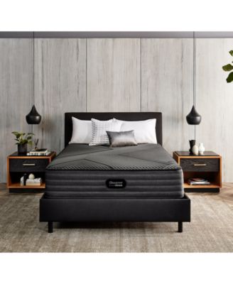 Beautyrest - Black&reg; Hybrid LX-Class 13.5" Medium Mattress Set- Full