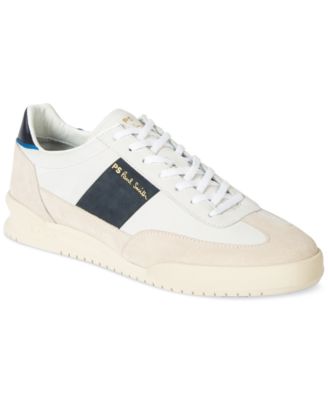 PAUL SMITH - Men's Dover Mixed Leather Low-Top Sneaker