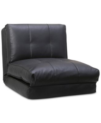 Abbyson Living - Delwyn Single Sleeper Chair, Direct Ship