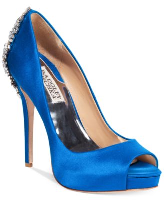 Badgley Mischka - Kiara Platform Evening Pumps