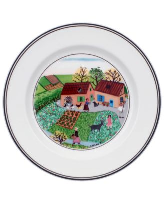 Villeroy & Boch - Design Naif Bread and Butter Plate Family Farm