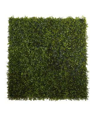 Nearly Natural - 12-Pc. 12" x 10" Boxwood Artificial Mat Set