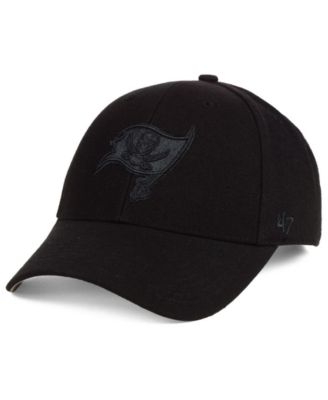 '47 Brand - Black & Black MVP Strapback Cap