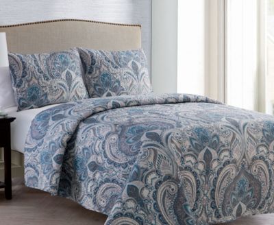 VCNY Home - Lawrence Pinsonic Rev 3-Pc. Quilt Sets