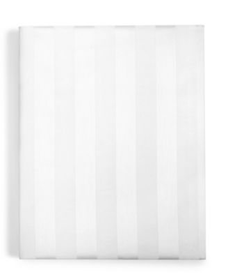 Charter Club - Damask Stripe Cotton 550-Thread Count Twin XL Fitted Sheet