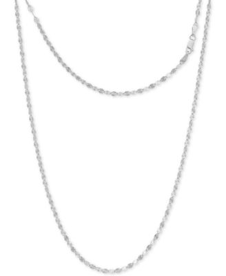 Giani Bernini - Disco Link 20" Chain Necklace in Sterling Silver