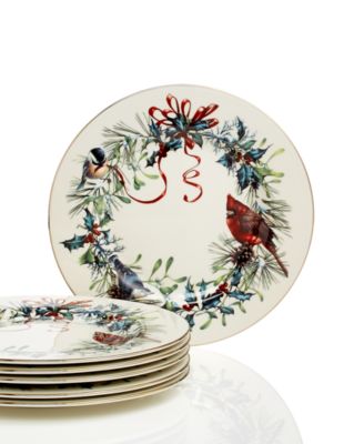 Lenox - Winter Greetings Salad Plate Set, Buy 3 Get 6