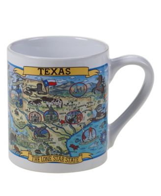 Certified International - 6pc. Texas Souvenir Jumbo Mug