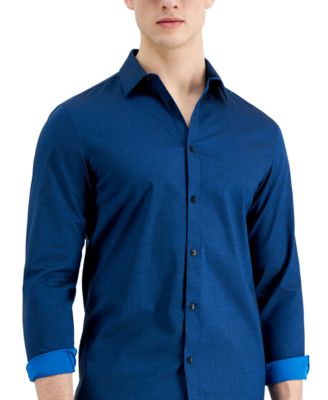 INC International Concepts - Men's Ringo Pindot Shirt, Created for Macy's