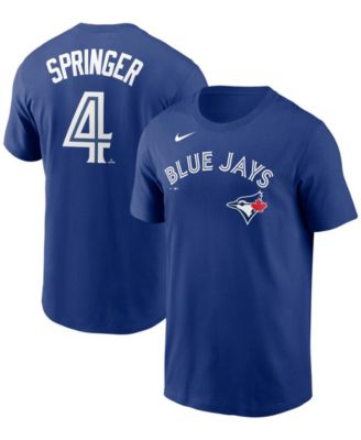 Nike - Men's Toronto Blue Jays Name & Number T-Shirt - George Springer
