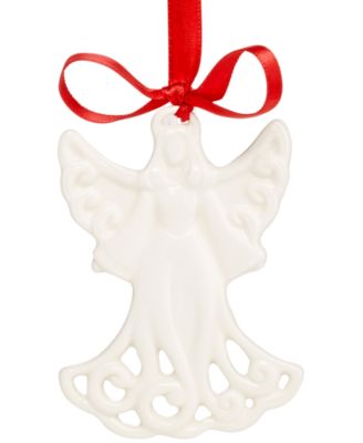 Lenox - Christmas Angel Charm Ornament Product Description