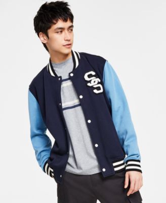 Sun + Stone - Men's Martin Fleece Bomber Jacket