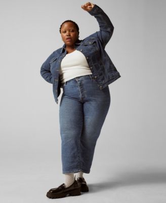 Levi's - Trendy Plus Size Wedgie Straight-Leg Jeans