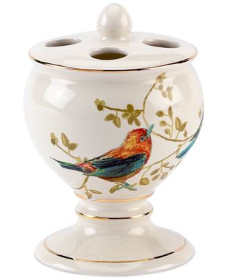 Avanti - Gilded Birds Toothbrush Holder